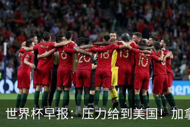 世界杯早报：压力给到美国！加拿大1-1波黑 本届东道主依旧不败
